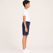 Boys Knit Shorts with Piping
