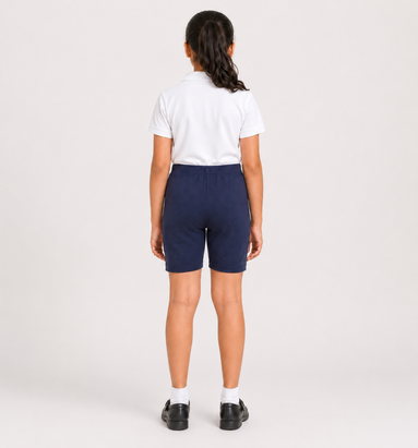 Navy Blue Uniform Cycling Shorts