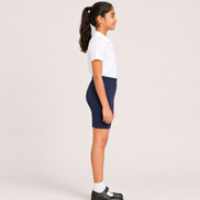 Navy Blue Uniform Cycling Shorts