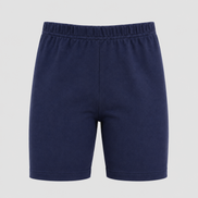 Navy Blue Uniform Cycling Shorts