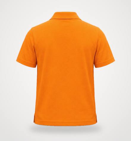 Orange Polo Uniform T-Shirt