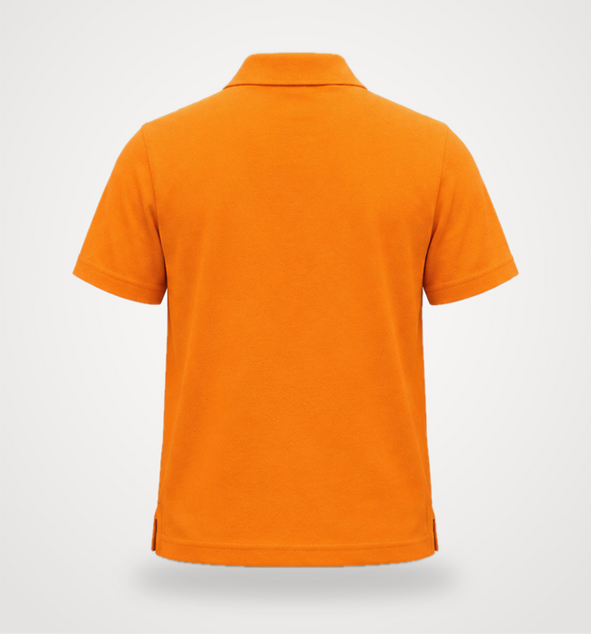 Orange Polo Uniform T-Shirt