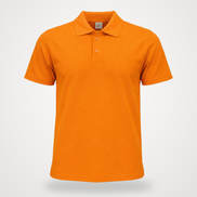 Orange Polo Uniform T-Shirt