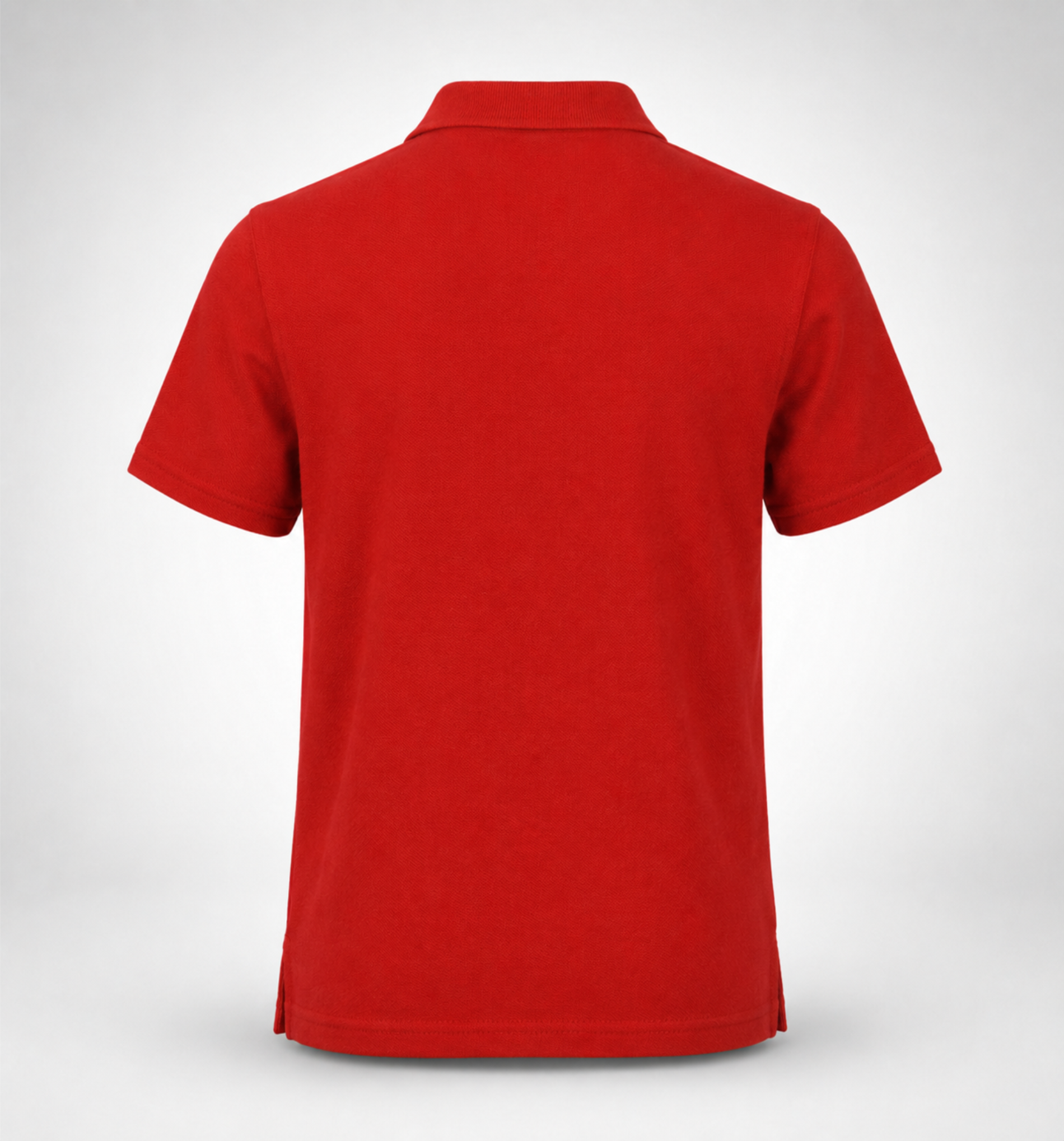Red Polo Uniform T-Shirt