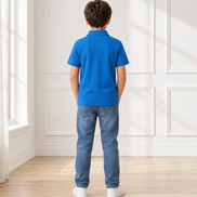 Royal Blue Polo Uniform T-Shirt