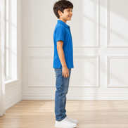 Royal Blue Polo Uniform T-Shirt