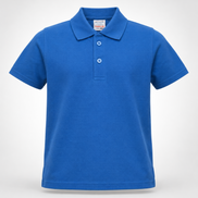 Royal Blue Polo Uniform T-Shirt