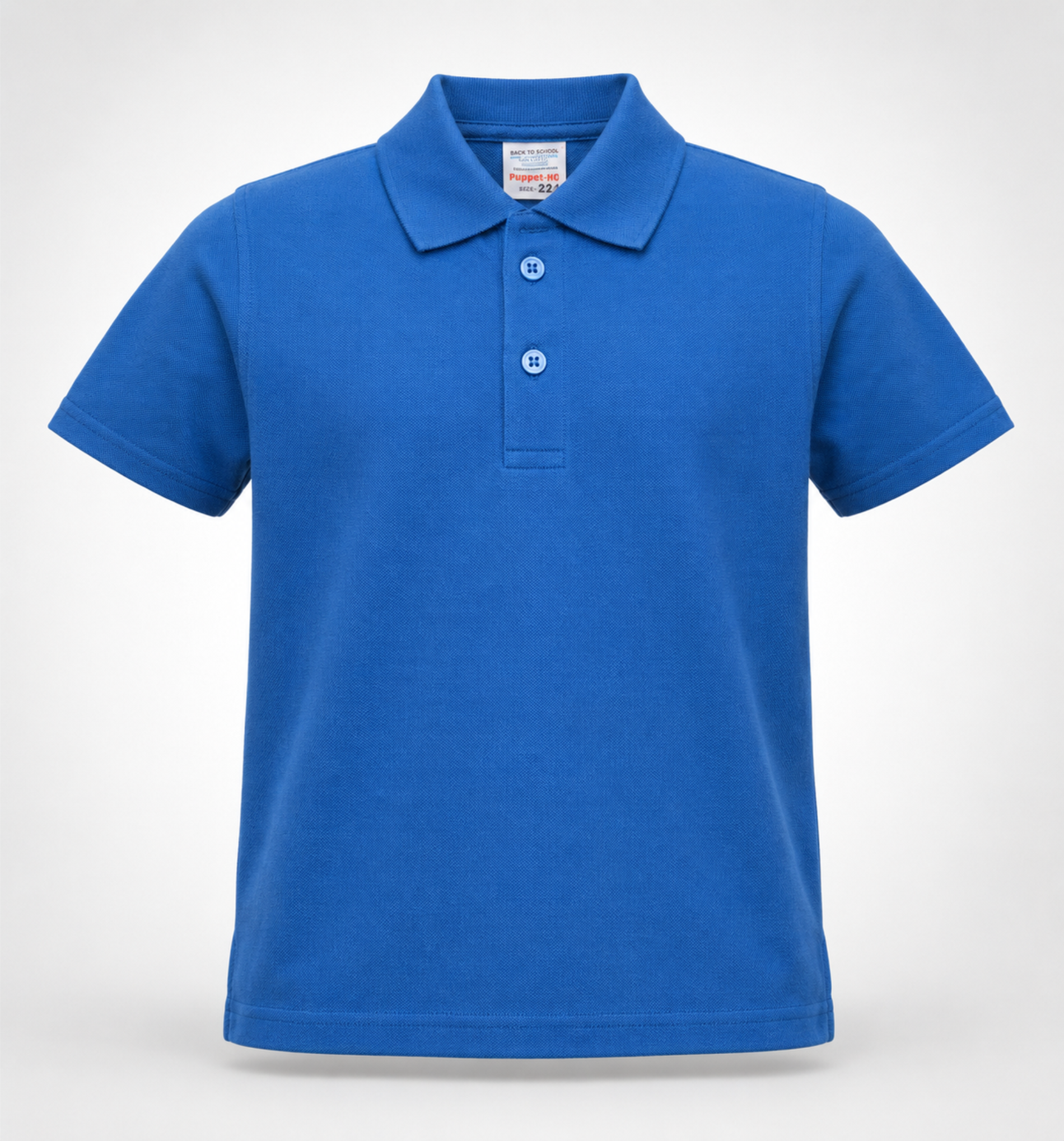 Royal Blue Polo Uniform T-Shirt