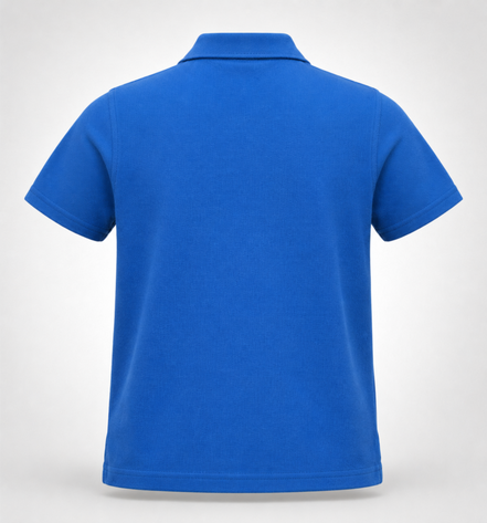 Royal Blue Polo Uniform T-Shirt