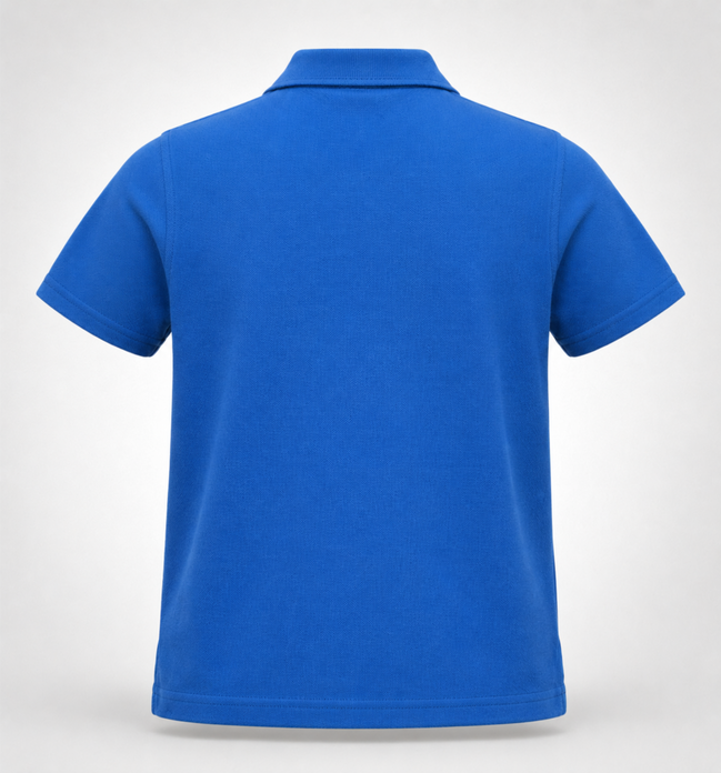 Royal Blue Polo Uniform T-Shirt