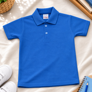 Royal Blue Polo Uniform T-Shirt