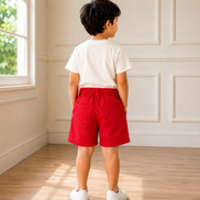 Red Uniform Half Pants