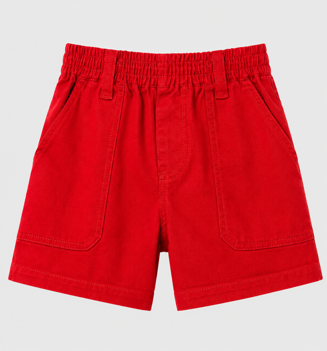 Red Uniform Half Pants