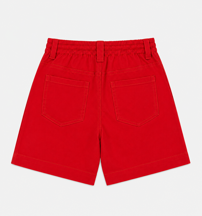Red Uniform Half Pants