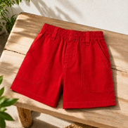 Red Uniform Half Pants