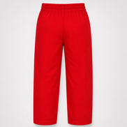 Red KG Round-Elastic Uniform Pants