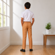 Sandy Brown School Uniform Trousers