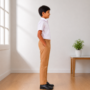 Sandy Brown School Uniform Trousers