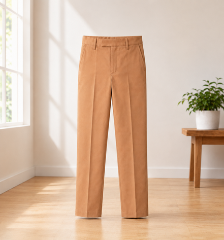 Sandy Brown School Uniform Trousers
