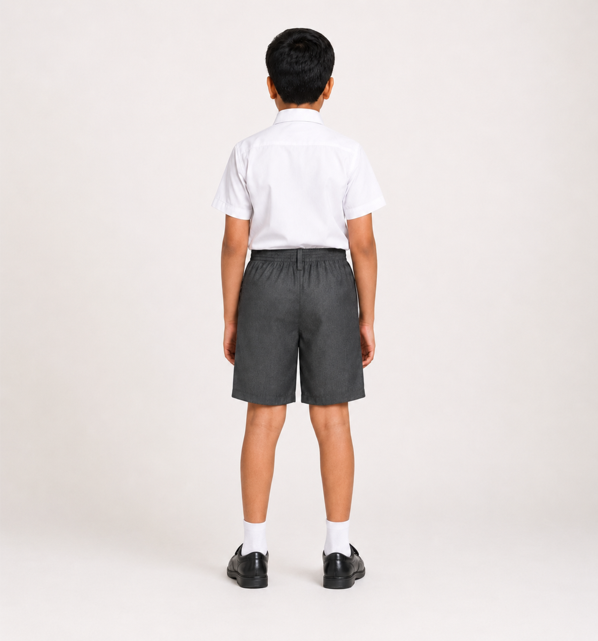 Shadow Grey School Uniform Shorts