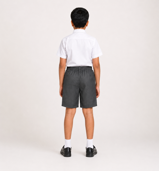 Shadow Grey School Uniform Shorts