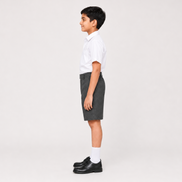 Shadow Grey School Uniform Shorts