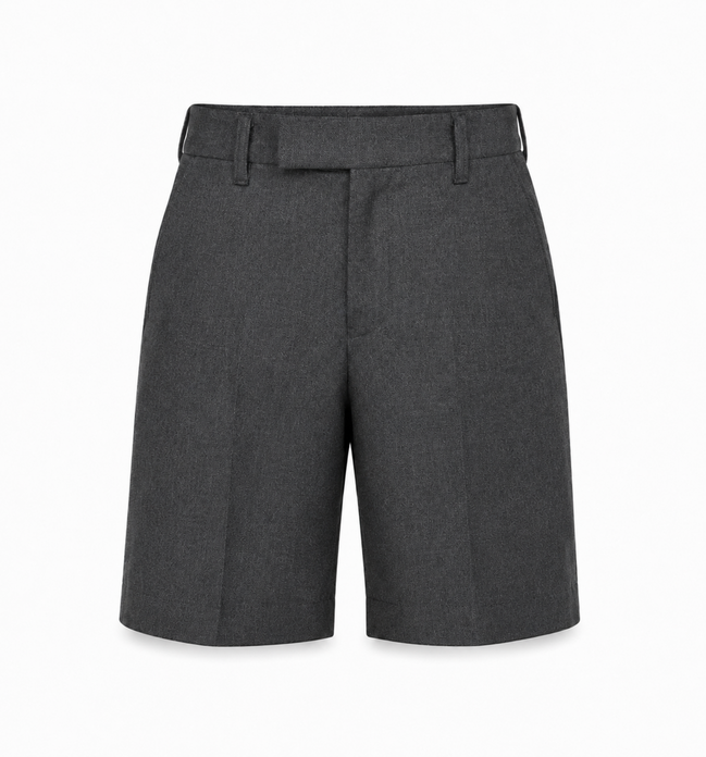 Shadow Grey School Uniform Shorts