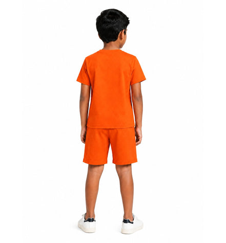 Boys Los Angeles Graphic Co-ord Set – Orange