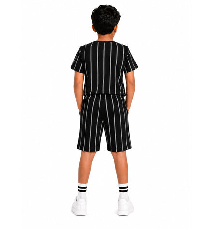 Boys New York Striped Co-ord Set