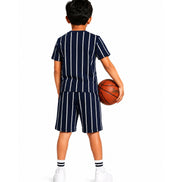 Boys New York Striped Co-ord Set