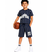 Boys New York Striped Co-ord Set