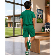 Boys Chicago Football Co-ord Set – Green