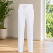 White School Uniform Trousers