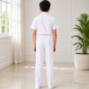 White School Uniform Trousers