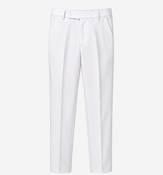 White School Uniform Trousers
