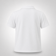 Classic White Polo Uniform T-Shirt