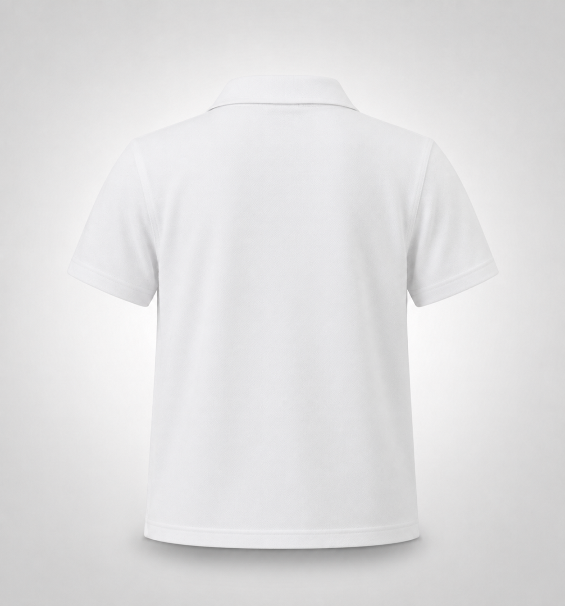Classic White Polo Uniform T-Shirt