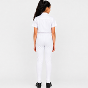 White Full-Length School Uniform Tights