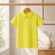 Yellow Polo Uniform T-Shirt