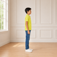 Yellow Polo Uniform T-Shirt