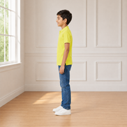 Yellow Polo Uniform T-Shirt
