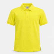 Yellow Polo Uniform T-Shirt