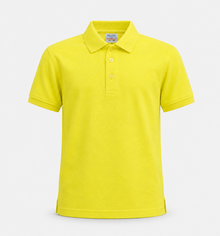 Yellow Polo Uniform T-Shirt