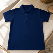 Navy Blue Polo Uniform T-Shirt