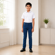 Blue Denim Uniform Jeans