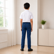 Blue Denim Uniform Jeans