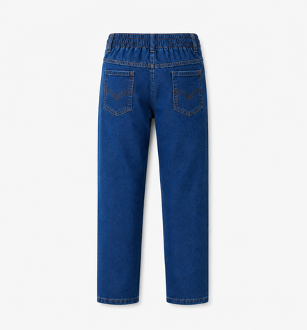 Blue Denim Uniform Jeans