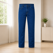 Blue Denim Uniform Jeans