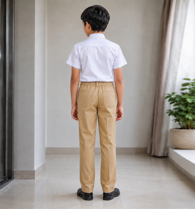 Khaki School Uniform Trousers