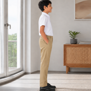 Khaki School Uniform Trousers
